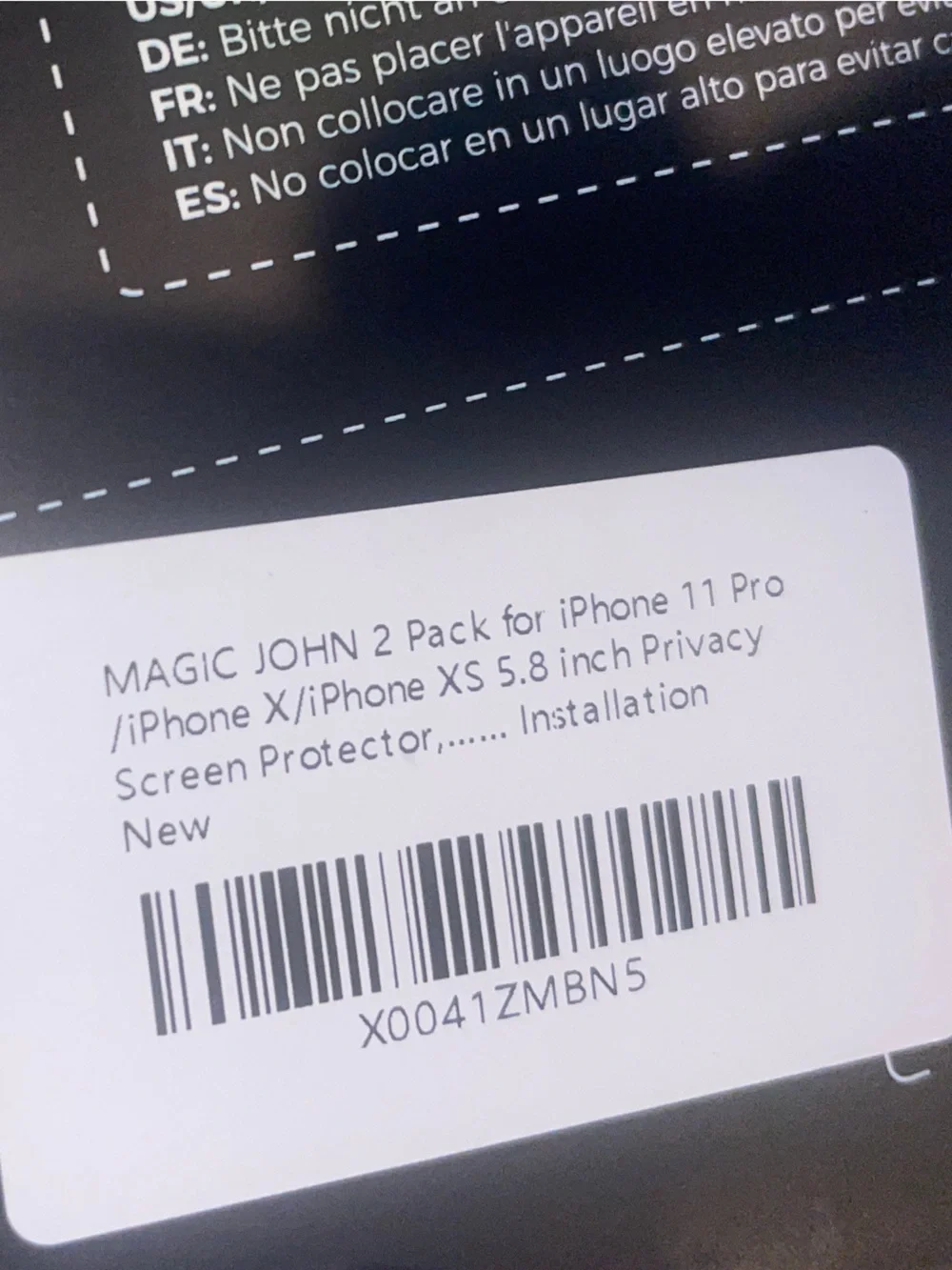 Magic John Screen Protector Installation Kit | Tempered Glass Phone Protection